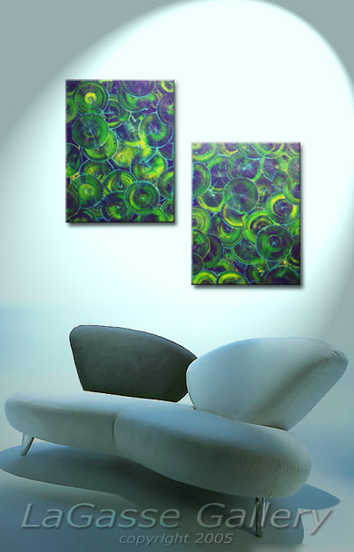 'FOSSIL VERTE' by Melelina LaGasse - Detail #2