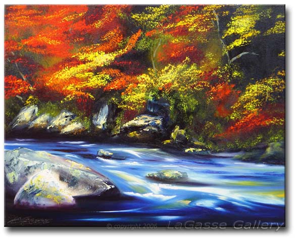'FALL RIVER IN AUTUMN'