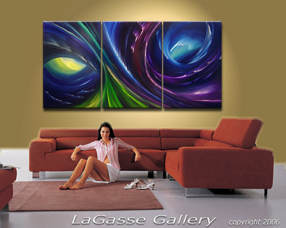 Detail #7 - 'ALLURING WORLDS' by AJ LaGasse