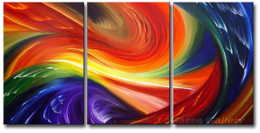 'SYNTHESIS OF LIGHT' | Abstract Art