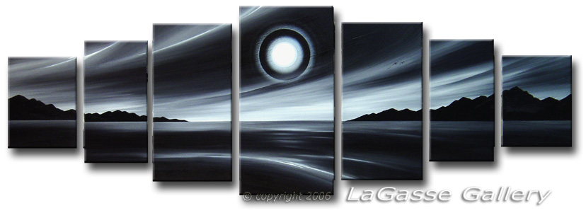 'KEEPER OF THE NIGHT' - LaGasse painting