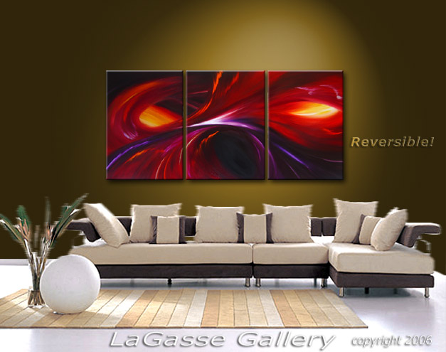 Painting: 'INVERNESS FLOW' - Detail #4