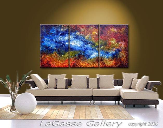 Painting: 'OASIS' - Detail #4