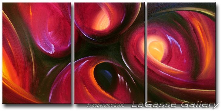 'EVENING ORCHID' | Abstract Art