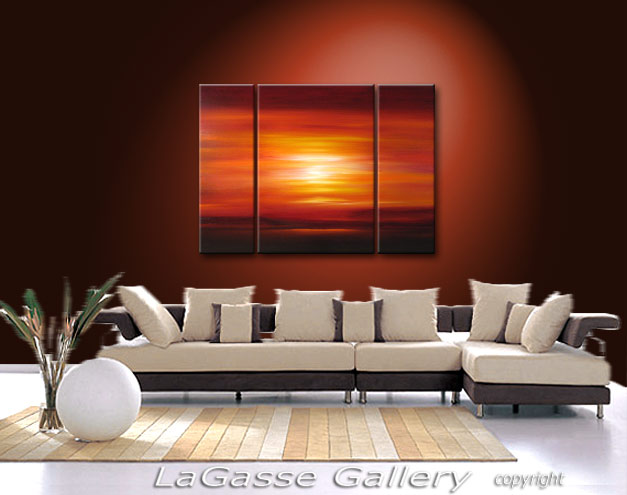 Painting: 'FLAWLESS SUNSET' - Detail #4