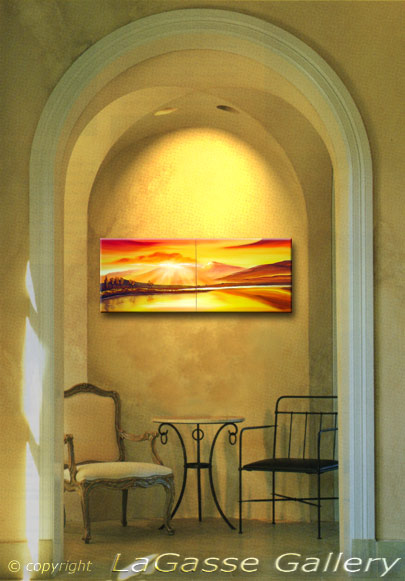 Painting: 'HEAVEN'S GATE' - Detail #4