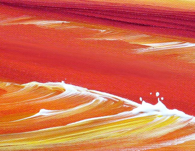 'EVENING SPLASH' by AJ LaGasse - Detail #1