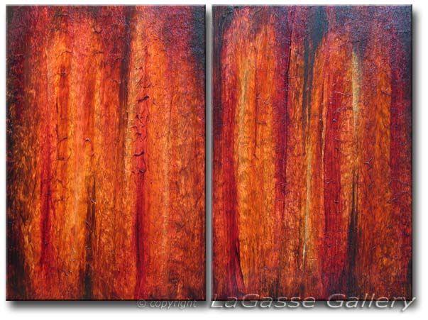 'REDWOOD FOREST' - LaGasse painting