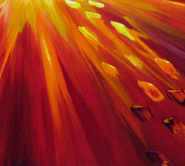 'FIRESTORM II' by AJ LaGasse - Detail #1