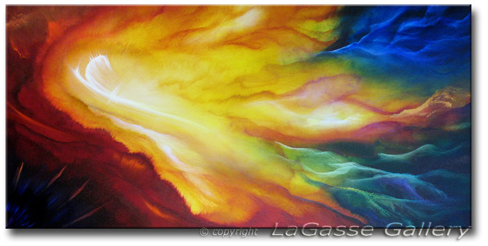 'EVENING LABYRINTH' | Abstract Art