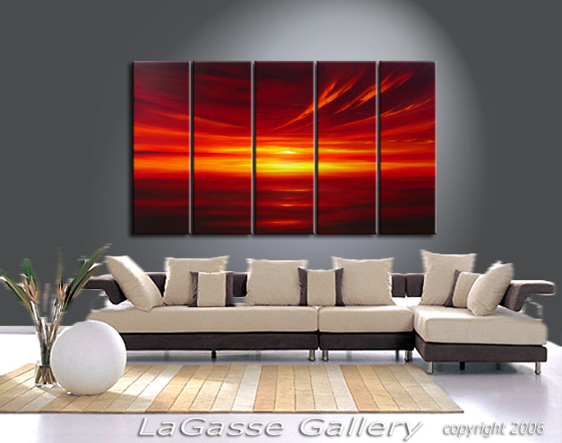 'CRIMSON GLOW SUNSET' - Detail #3