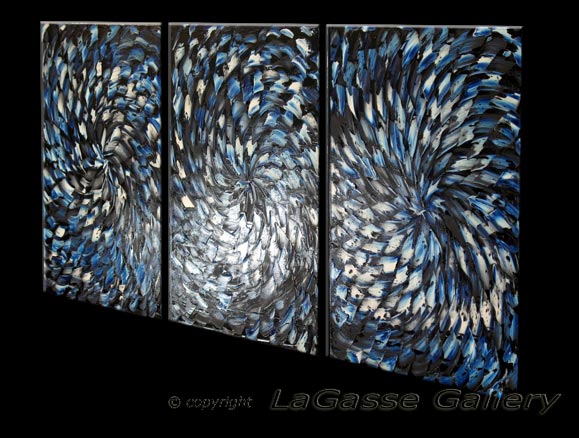 'NIGHT SPECTRUM' by Melelina LaGasse - Detail #1