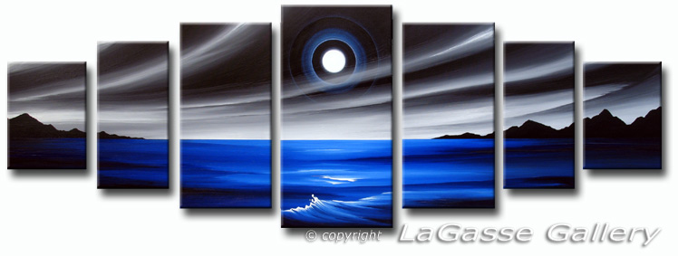 'POSEIDON'S DEPTHS' - LaGasse painting