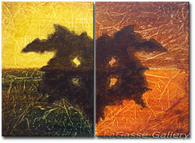 'INTRIGUING MINDS' - LaGasse painting