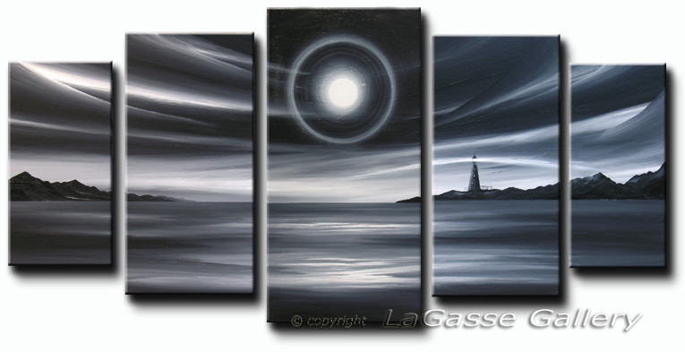 'SILENT NIGHT' - LaGasse painting