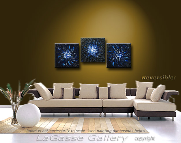 Painting: 'STARRY NIGHT' - Detail #4