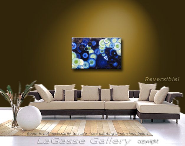 Painting: 'BAHAMA BLUE' - Detail #4