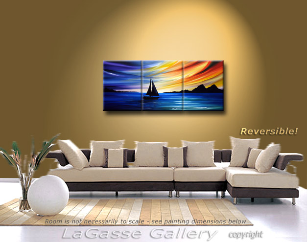 Detail #7 - 'SAIL INTO THE SUNSET' by AJ LaGasse