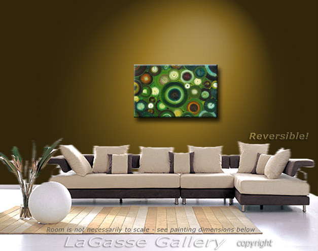 Painting: 'JADE PASSAGE' - Detail #4