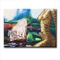'YEAR OF THE CAT' - Original Painting