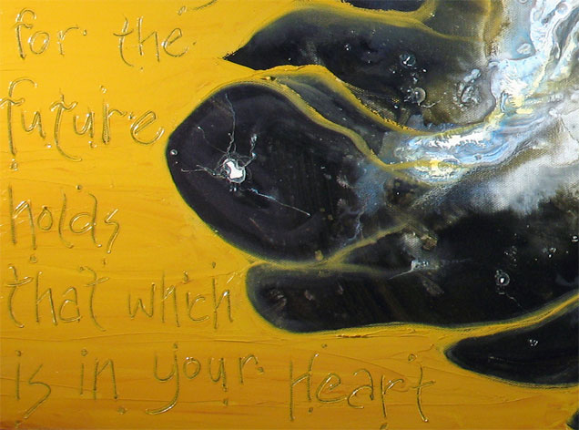 'LOOK TO THE FUTURE' by AJ LaGasse - Detail #2